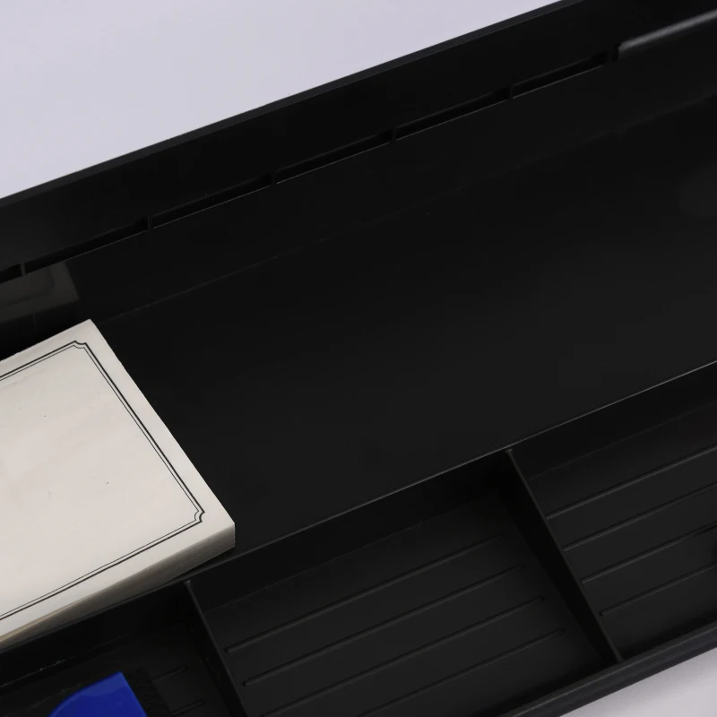 Vinsetto Glass Desk Organiser Marker-Erasable Notes Board