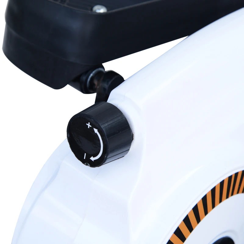 HOMCOM Elliptical Cross Trainer W/LCD Display-Black/White