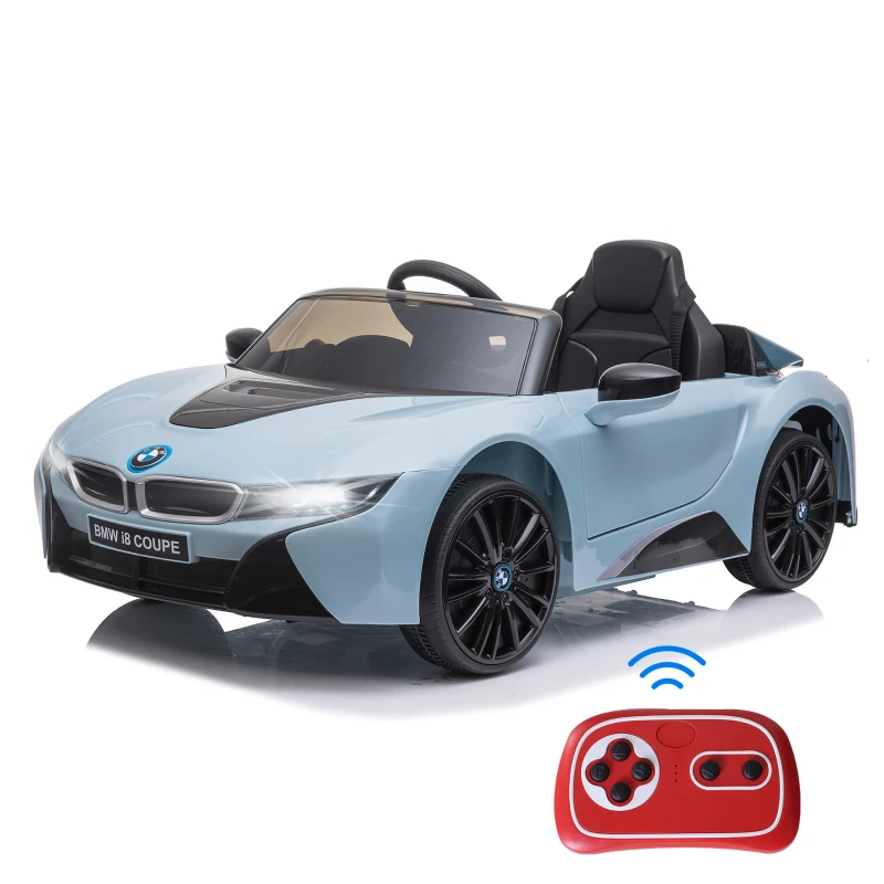 HOMCOM Kids 6V Battery PP Licensed BMW Ride On Car Blue
