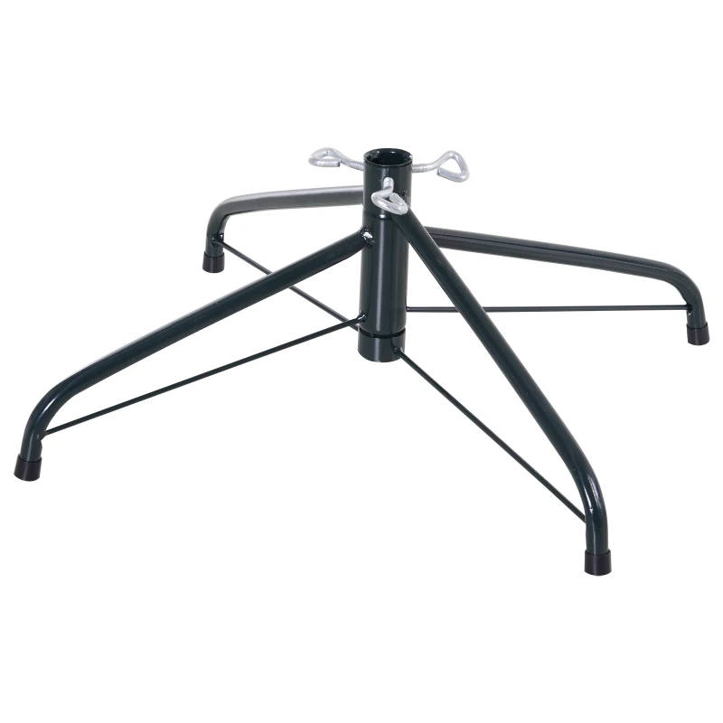 HOMCOM 6FT Artificial Christmas Tree Plain Spruce with 1000 PVC Tips Metal Base Stand