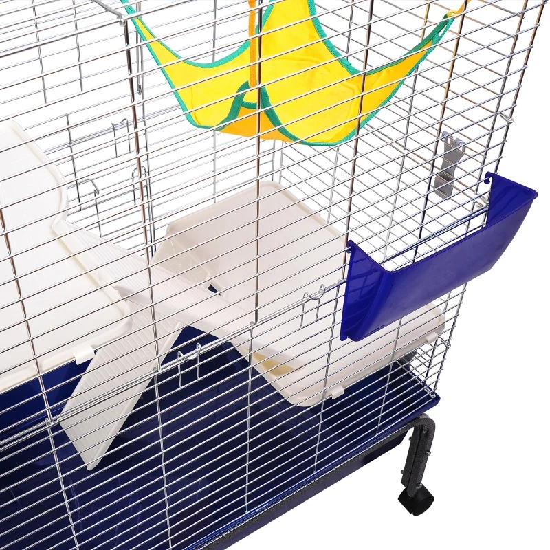 Pawhut Animal Hutch, 80Lx108Hx48W (cm)