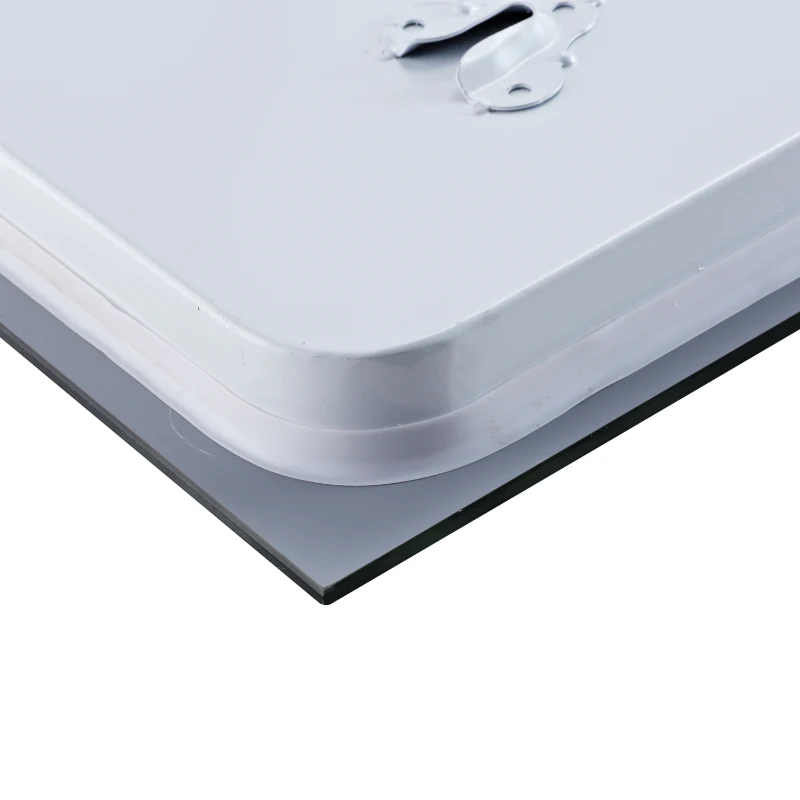 HOMCOM LED Illuminated Bathroom Infrared Sensor Mirror Dustproof Light 60×80x4CM New