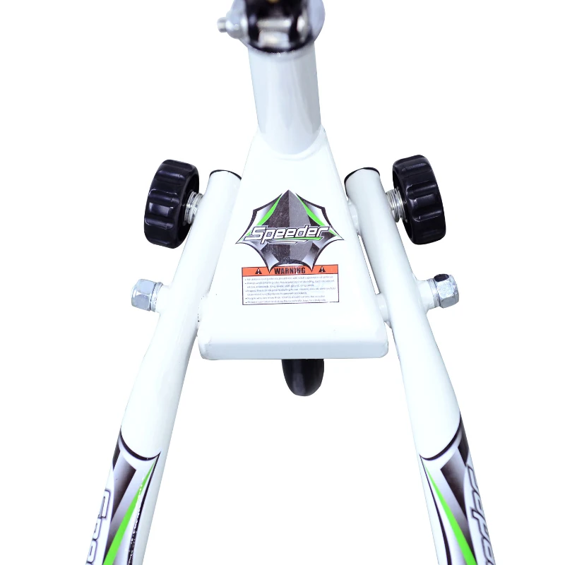 HOMCOM Outdoor Push Stunt Scooter 2 Wheels Fixed Bar 360° Street Commuter Street Push Scooter For Adult Teen Urban Scooter - Red