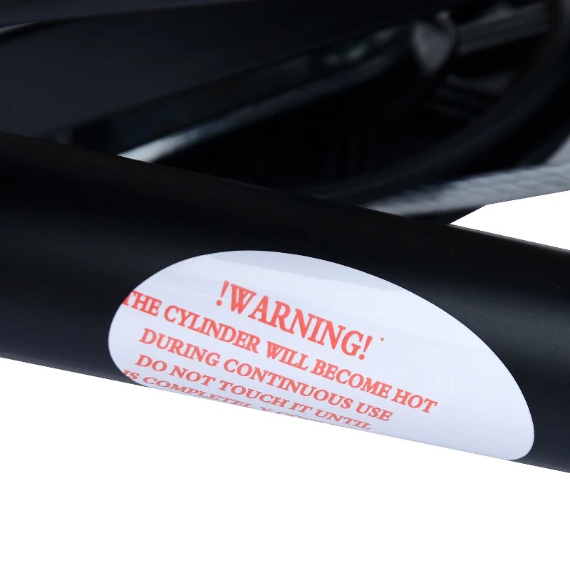 HOMCOM Mini Stepper W/Training Ropes-Black/Red