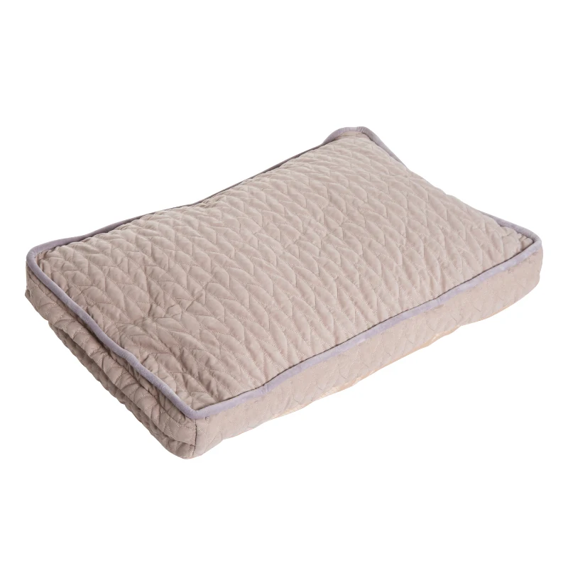 Pawhut Pet Bed Padded Sponge Mat for Dog Cat with Removable Washable Zipper Cover (Large)