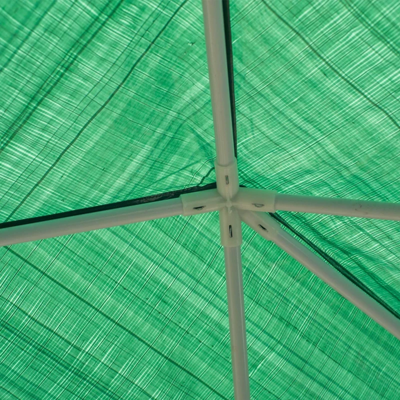 Outsunny 9 x 3 m Party Tent Gazebo Marquee Outdoor Patio Canopy Shelter with Windows and Side Panels Deep Green