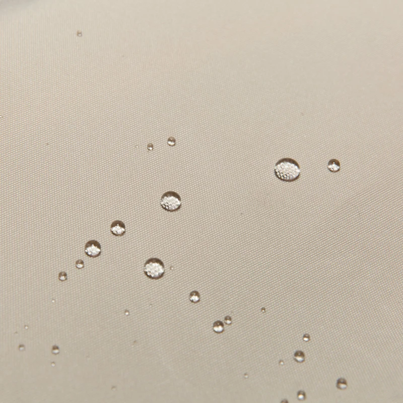 Outsunny 3.5M x 2.5M Garden Patio Manual Awning Canopy Sun Shade Shelter Retractable Gear Lever Winding Handle Cream