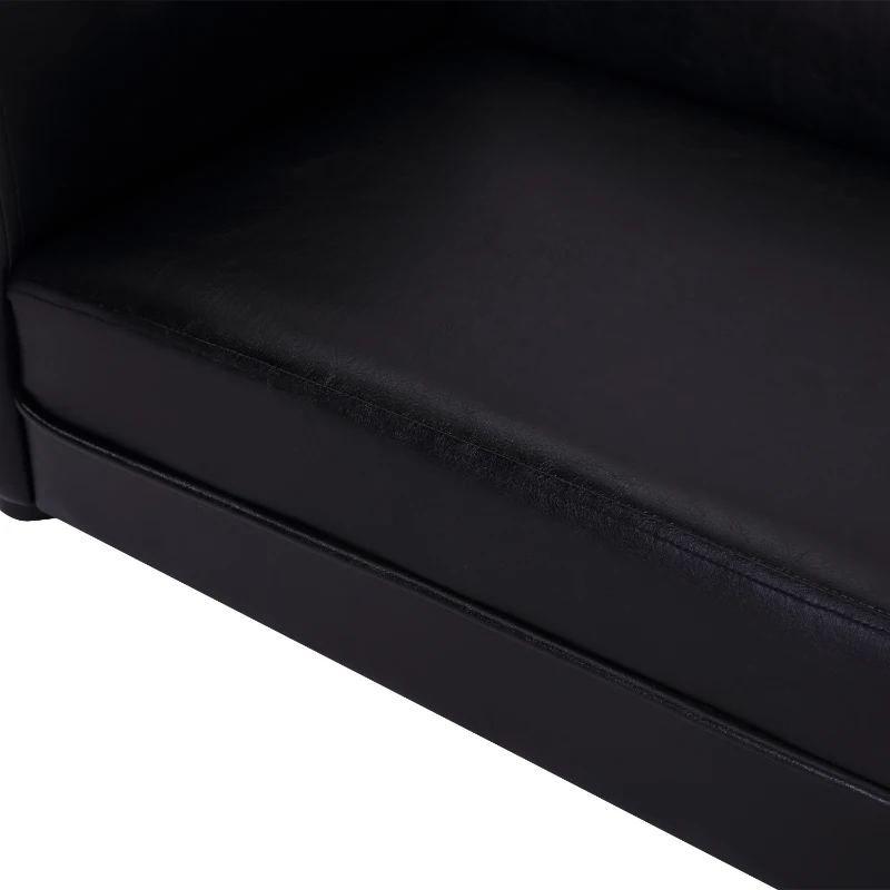 Pawhut 82.5Lx45Wx41.5H cm Pet Sofa-Black