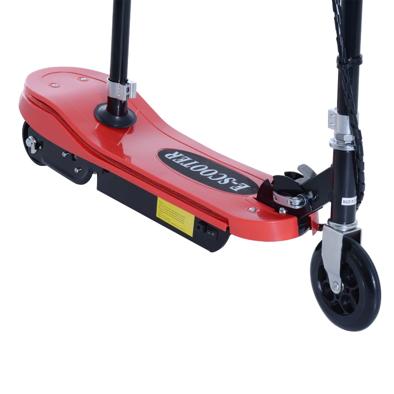 HOMCOM Electric Scooter, W/Seat, 120W-Red