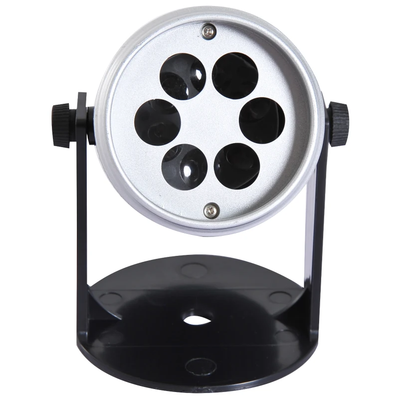 HOMCOM LED Projector Lamp 4 Patterns Waterproof Spotlight Christmas Holiday Indoor Outdoor Wall Decoration Party Décor