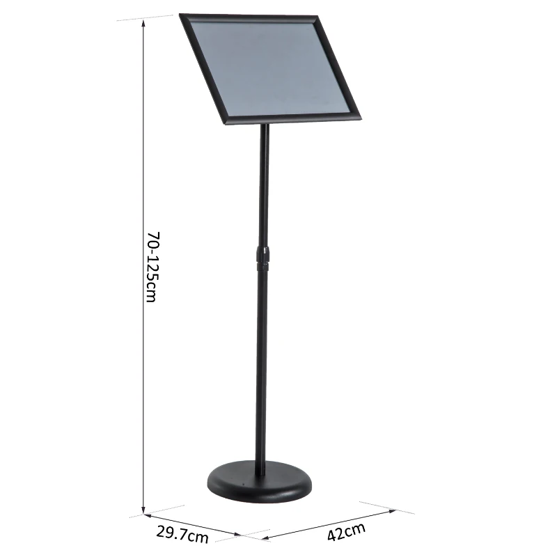 HOMCOM A3 Display Menu Stand