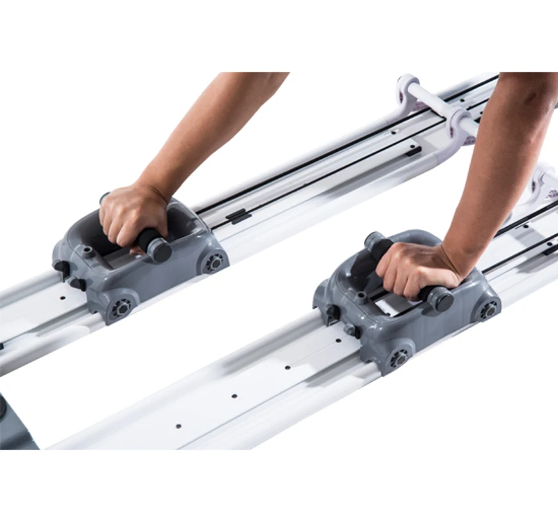 HOMCOM Crawl Exercise Machine-Silver/Black/Grey