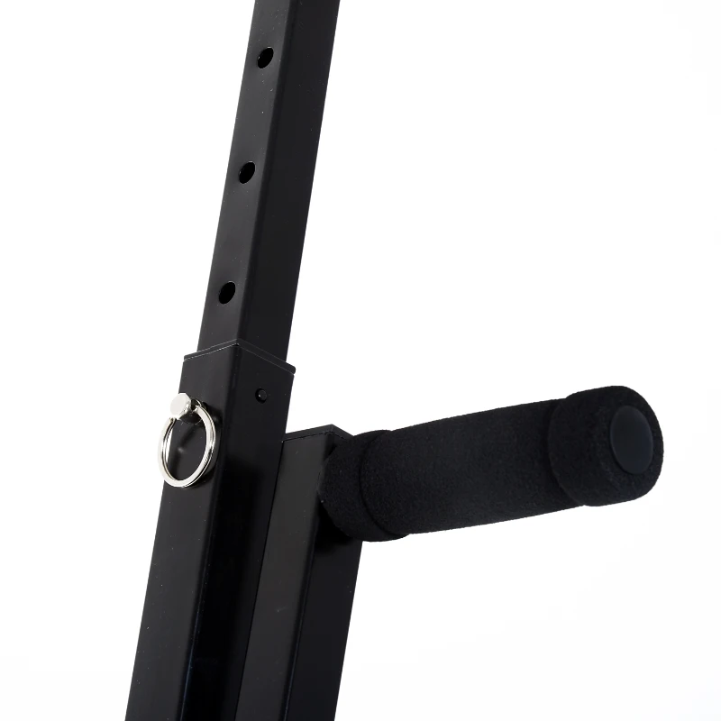 HOMCOM Vertical Climbing Machine W/ Monitor-Black