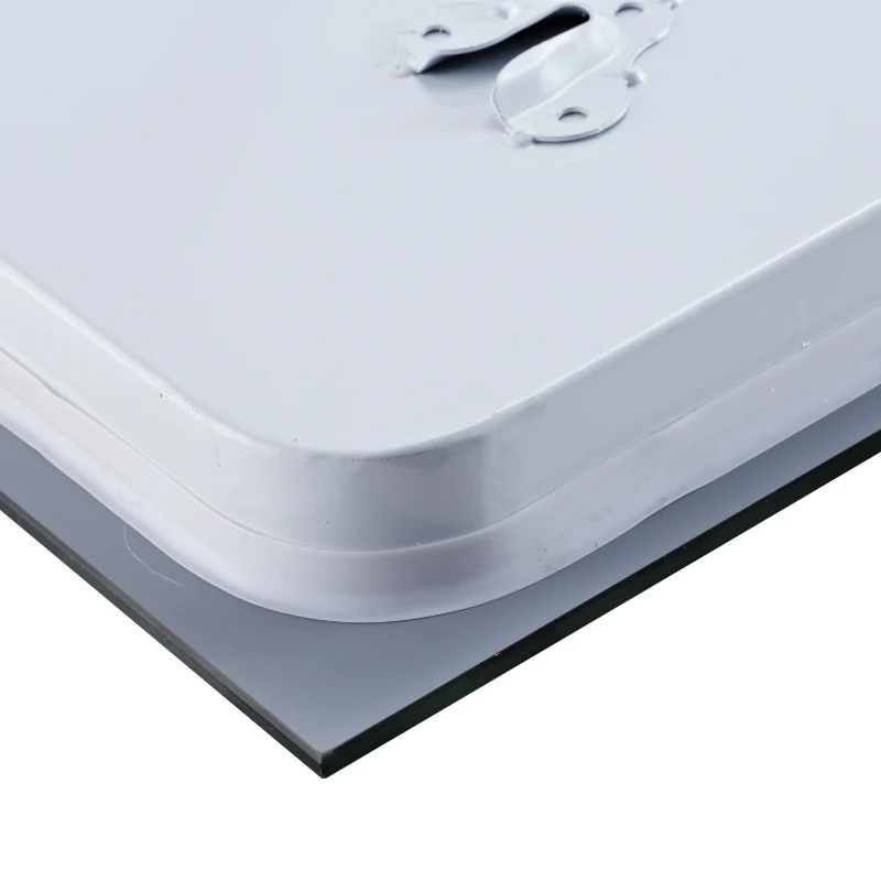 HOMCOM Led Bathroom Mirror, size (70x50x3.5cm)