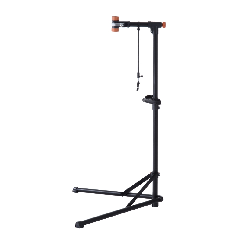 HOMCOM 85Lx59Wx100-159 H cm Adjustable Bicycle Repair Stand-Black