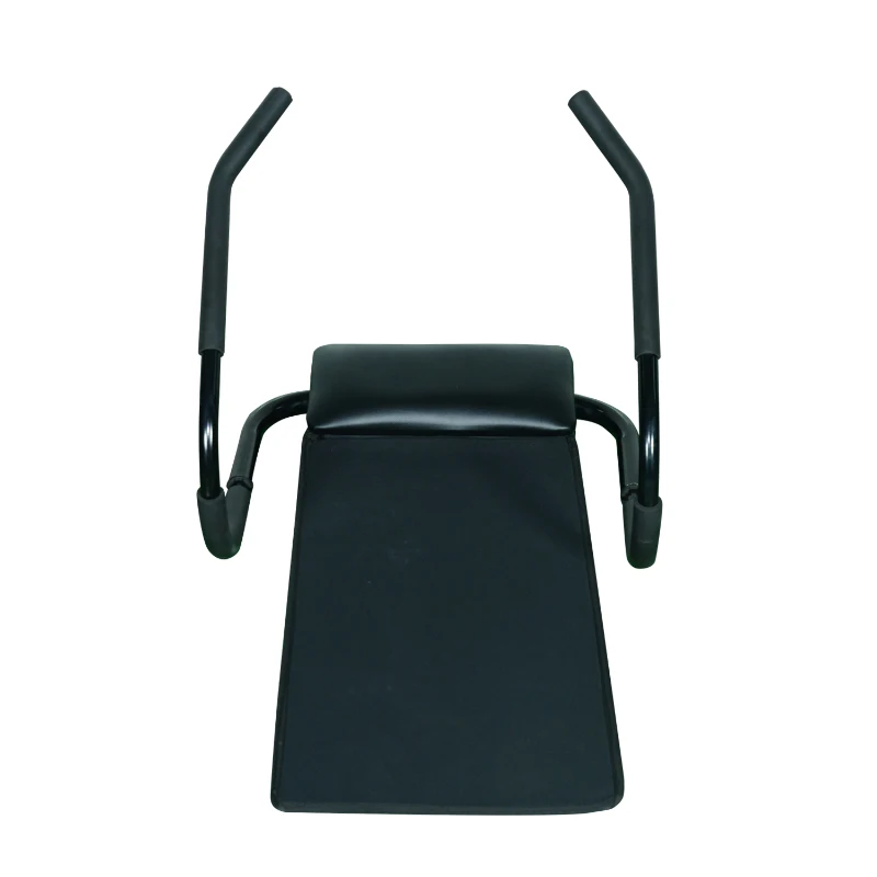 HOMCOM Folding Ab Fitness Crunch Abdominal Machine W/ Mat-Black