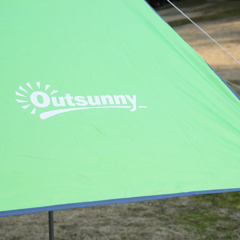 Outsunny Tent Shelter, 3x3 m-Green