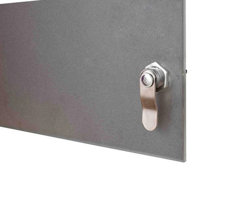 HOMCOM Stainless Steel Wall Mounted Medicine Cabinet-Red