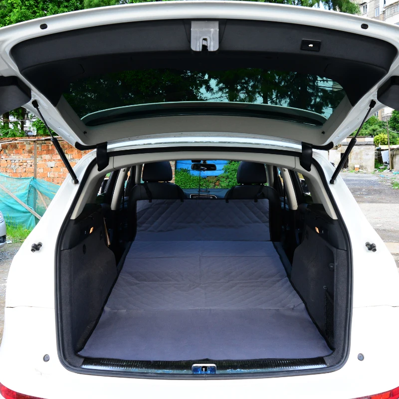 Pawhut Waterproof Pet Car Boot Protector Mat Liner-Grey