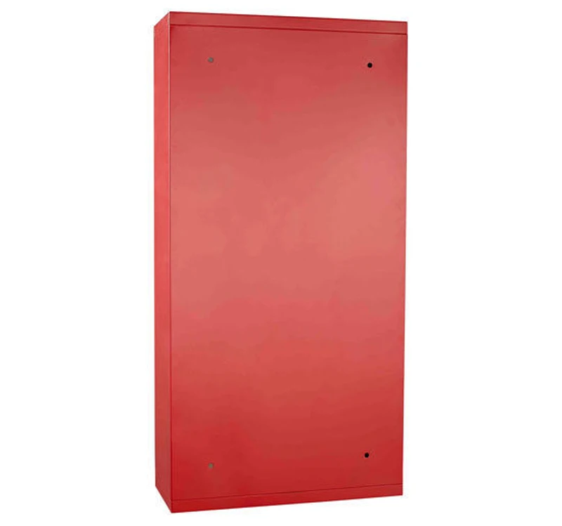 HOMCOM Stainless Steel Wall Mounted Medicine Cabinet-Red