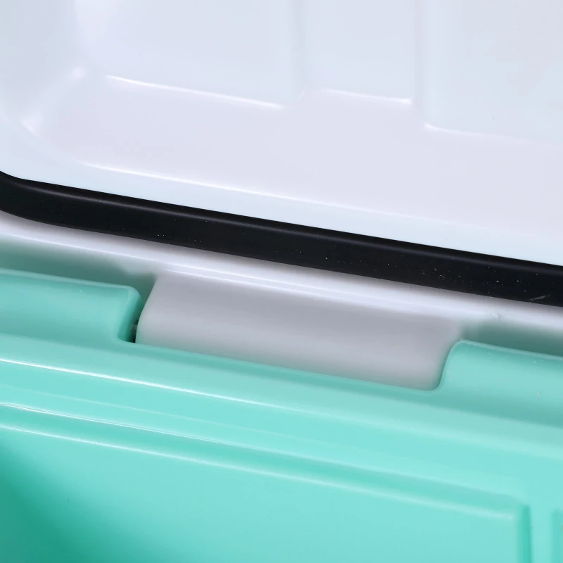 Outsunny 38L Rotomolded Outdoor Ice Cooler Chest Green