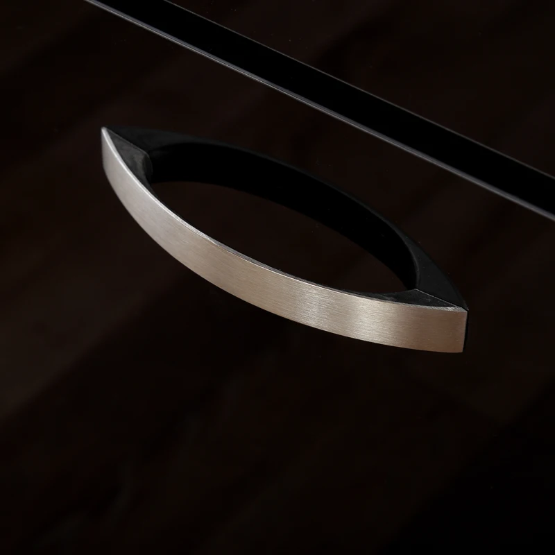 HOMCOM Shoe Storage Cabinet W/3 tipping drawers-Black