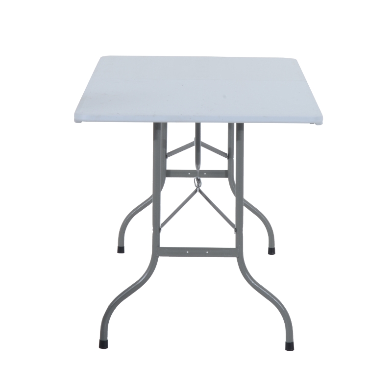 Outsunny Folding Picnic Table- White