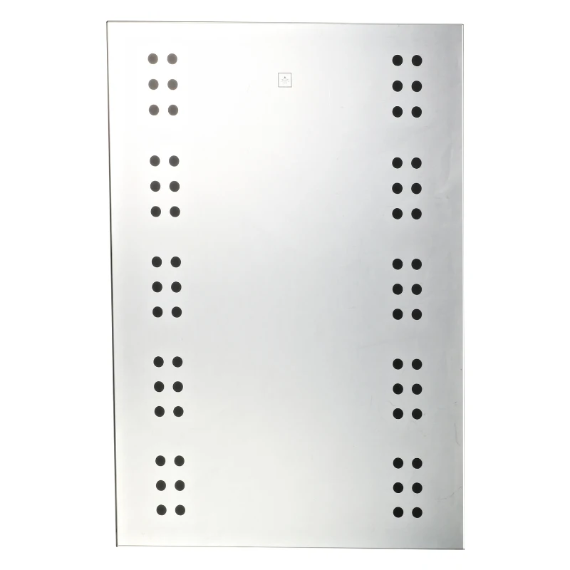 HOMCOM Led Bathroom Mirror, size (70x50x3.5cm)