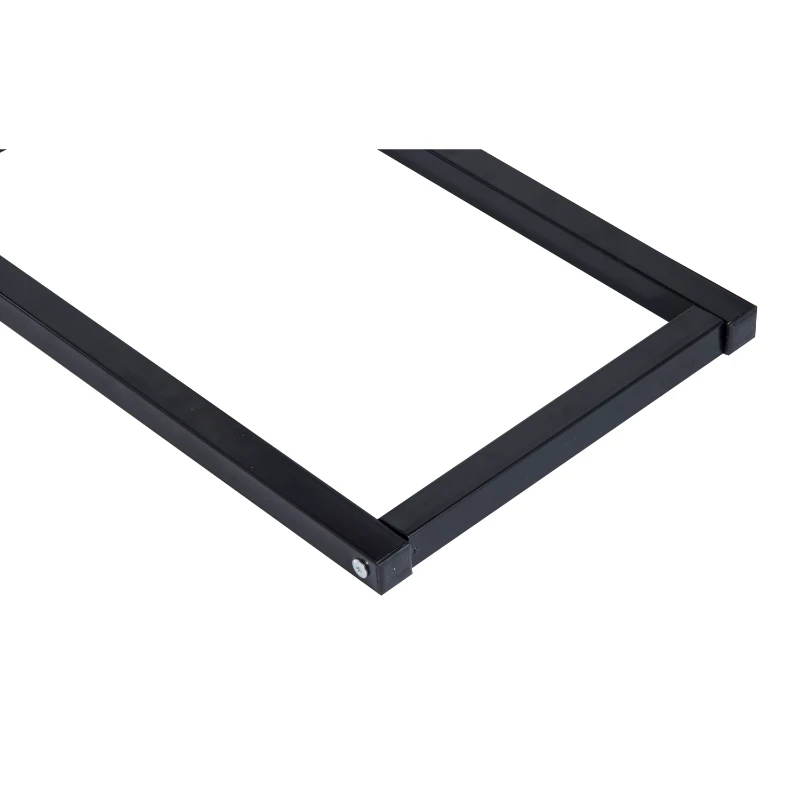 HOMCOM 30.5Lx45.7Wx61H cm Bedside Expanding Table-Walnut