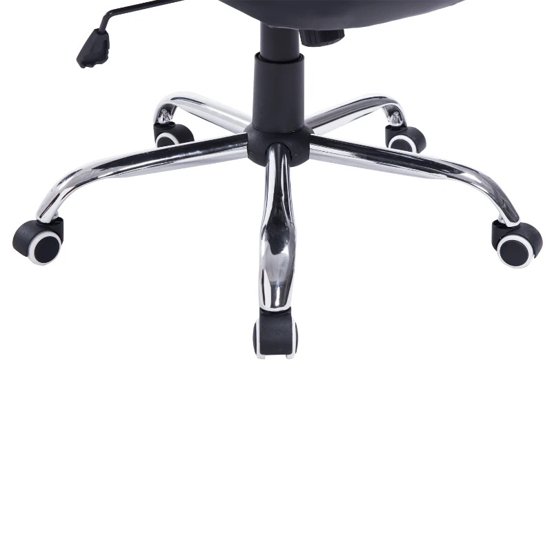 HOMCOM Racing Style Gaming Office Chair-Black/Red