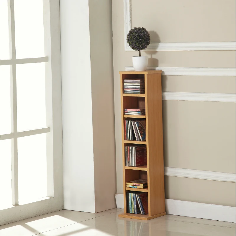 HOMCOM Shelves Unit 6 units-Beech