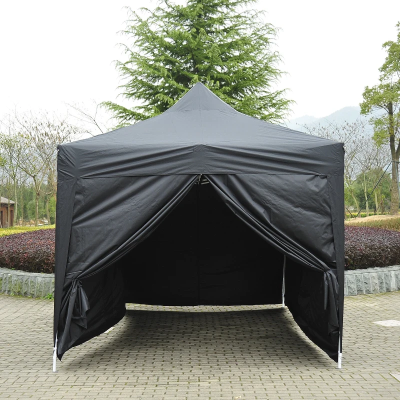 Outsunny Pop Up Gazebo Marquee, size(4.5m x3m)-Black