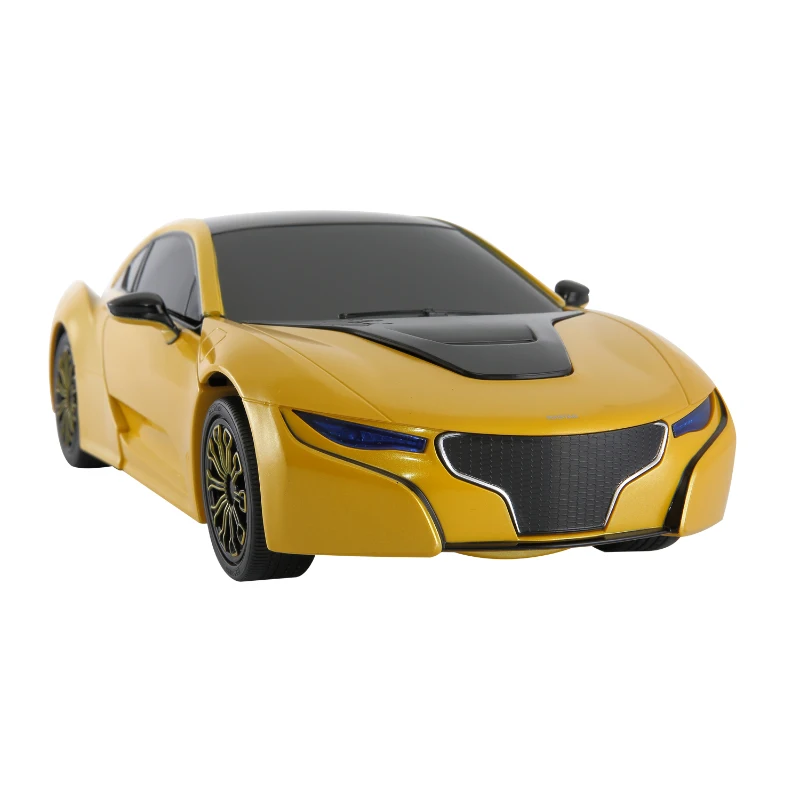 HOMCOM 2.4G RC Radio Remote Control Car Transformer-Yellow