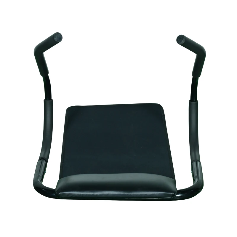 HOMCOM Folding Ab Fitness Crunch Abdominal Machine W/ Mat-Black