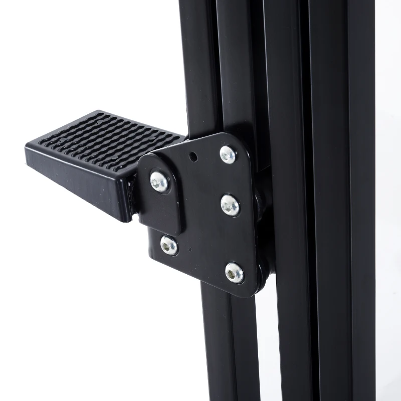 HOMCOM Vertical Climbing Machine W/ Monitor-Black