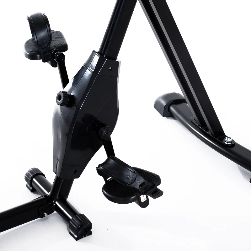 HOMCOM Vertical Climbing Machine W/ Monitor-Black