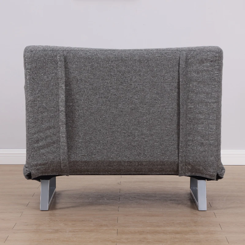 HOMCOM Leisure Recliner Sofa Bed-Grey