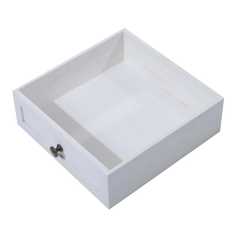 HOMCOM Storage Drawer-White