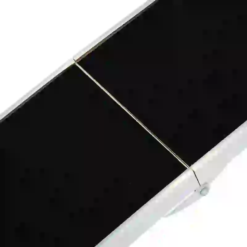 PawHut Aluminium Folding Pet Ramp,overall size 183Lx36Wx5T cm-Black/Silver