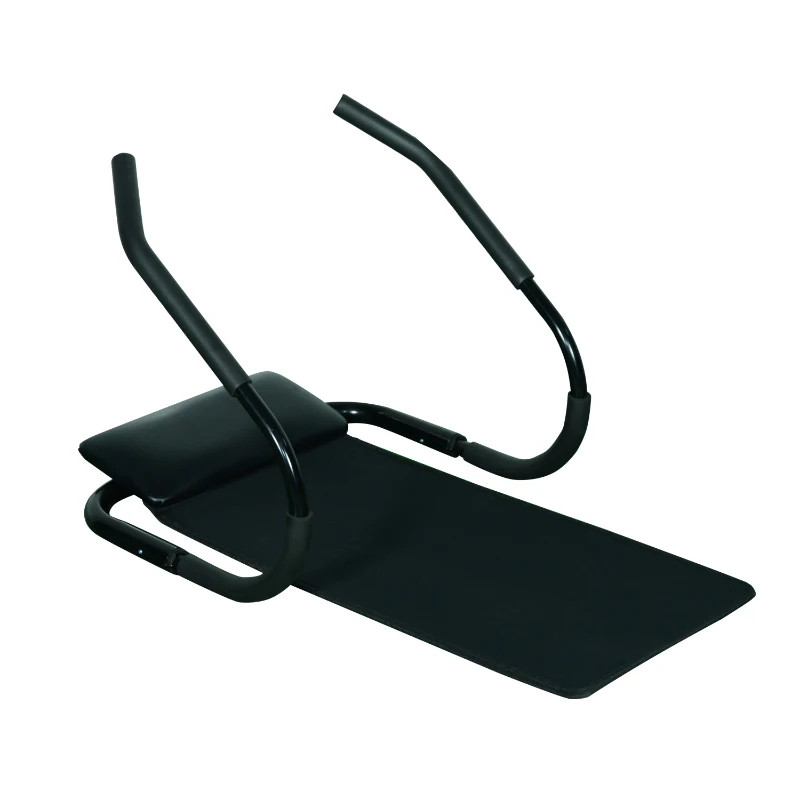 HOMCOM Folding Ab Fitness Crunch Abdominal Machine W/ Mat-Black