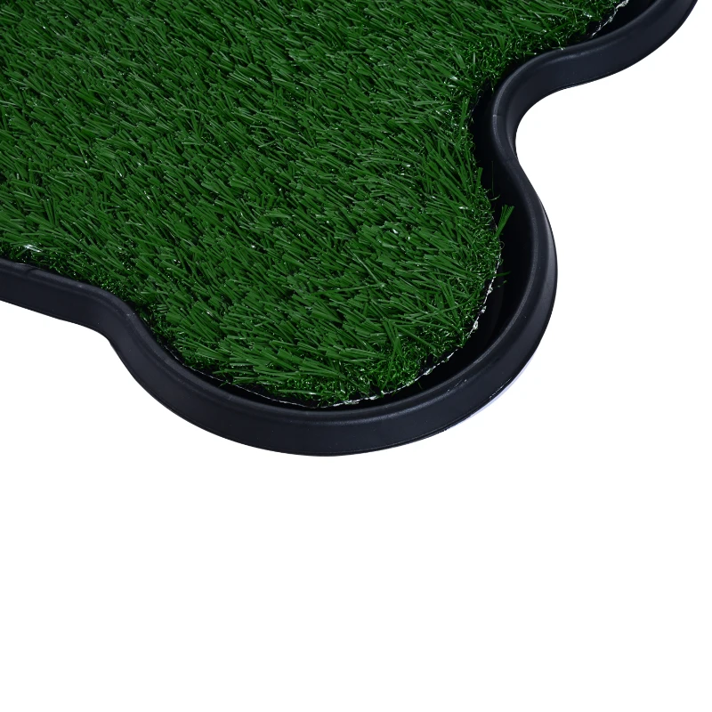 PawHut Pet Indoor Toilet Training Mat W/Tray and Loo Pad