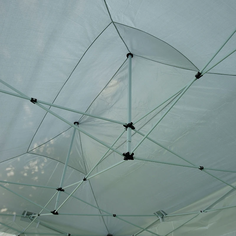 Outsunny Pop Up Gazebo Marquee, size(4.5m x 3m)-white