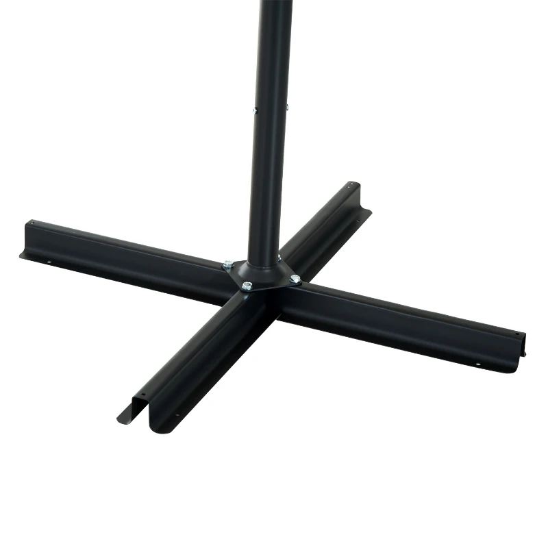 Outsunny Φ5M Umbrella Parasol-Cream White