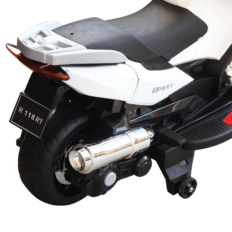 HOMCOM Children Electric Motorcycle-White