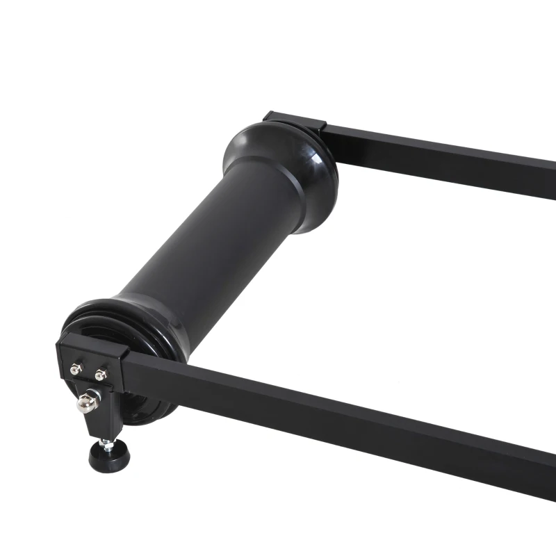 HOMCOM Folding Roller Bike Trainer-Black