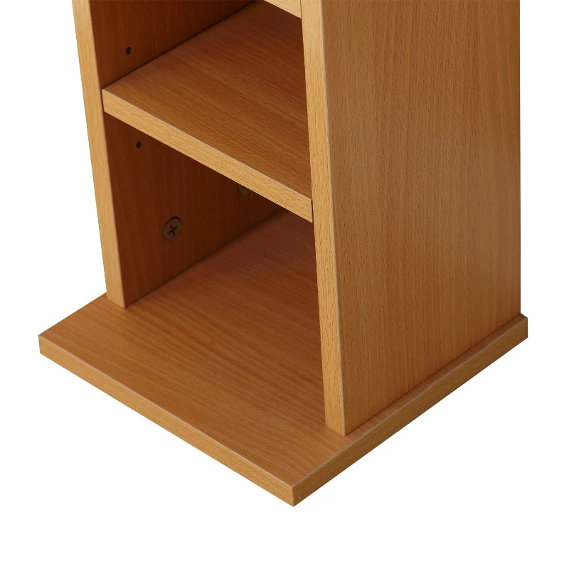 HOMCOM Shelves Unit 6 units-Beech