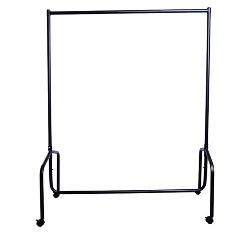 HOMCOM Heavy Duty 5Ft Clothes Hanging Rack-Black