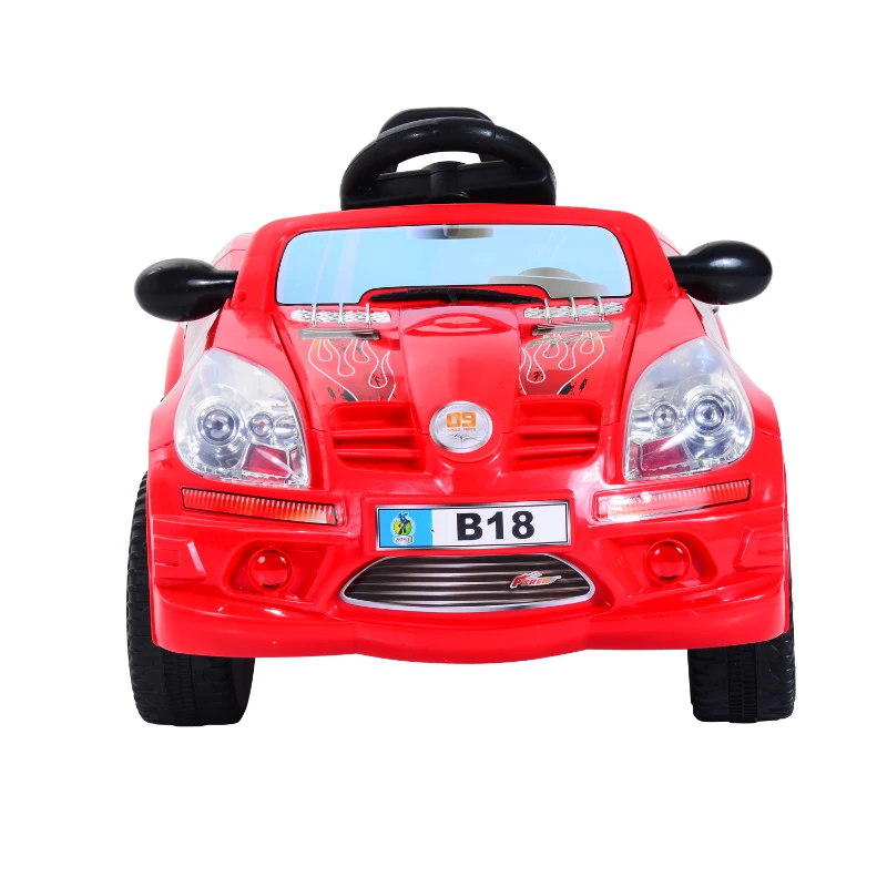 HOMCOM Kids Electric Ride On Car, 6V-Red