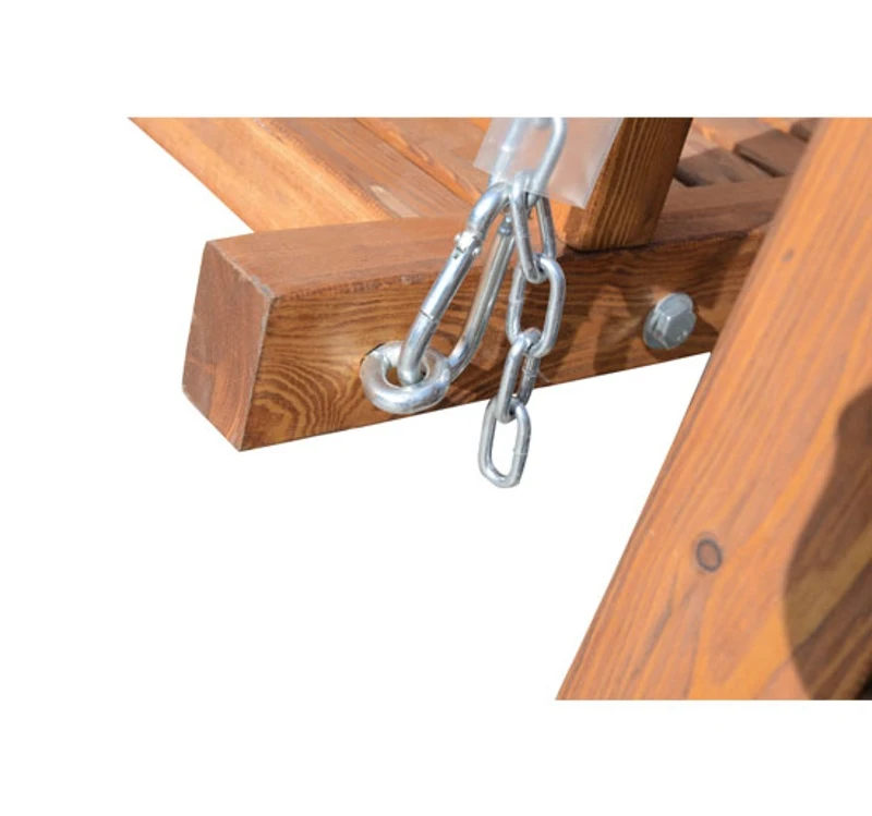 Homcom Balancoire de Jardin Deux Places Blanc 162 x 130 x 185 cm