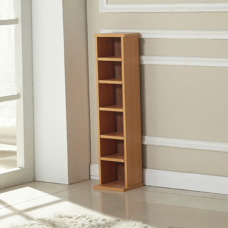 HOMCOM Shelves Unit 6 units-Beech